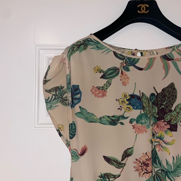 Maison Scotch Acapulco Palm Botanical Dress - Picture 5 of 6